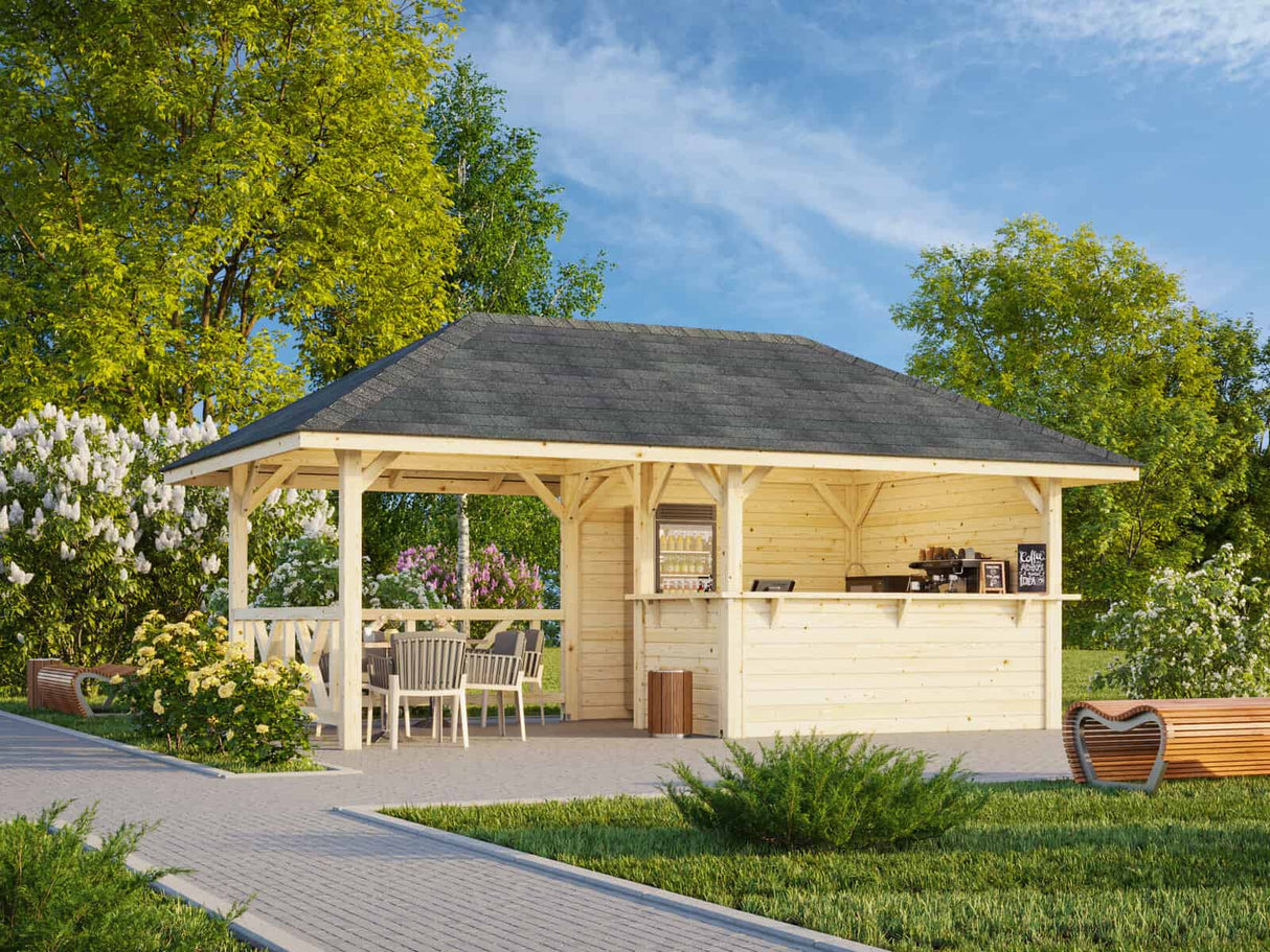 Bianca 16.6m2 Set 110 (5.88x3m) Baarinurgaga paviljon