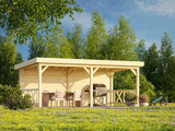 Lenna 16.6m2 Set 308 (5.88x3m) Lamekatusega suur väliköök