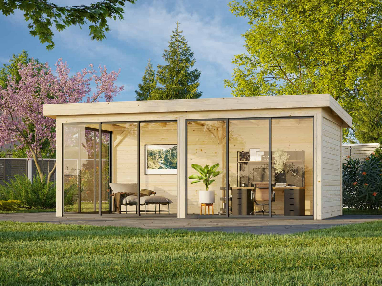 Lenna 16.6m2 Set 402/702 (5.88x3m) Lükandustega paviljon