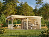 Lenna 16.6m2 Set 403/703 (5.88x3m) Kahe lükanduksega paviljon