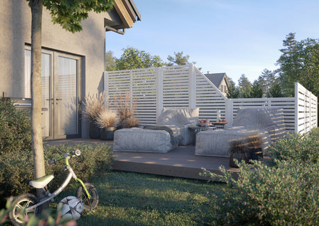 Aiaelement 'Nina6' (1800x1500) terrassi privaatsussein