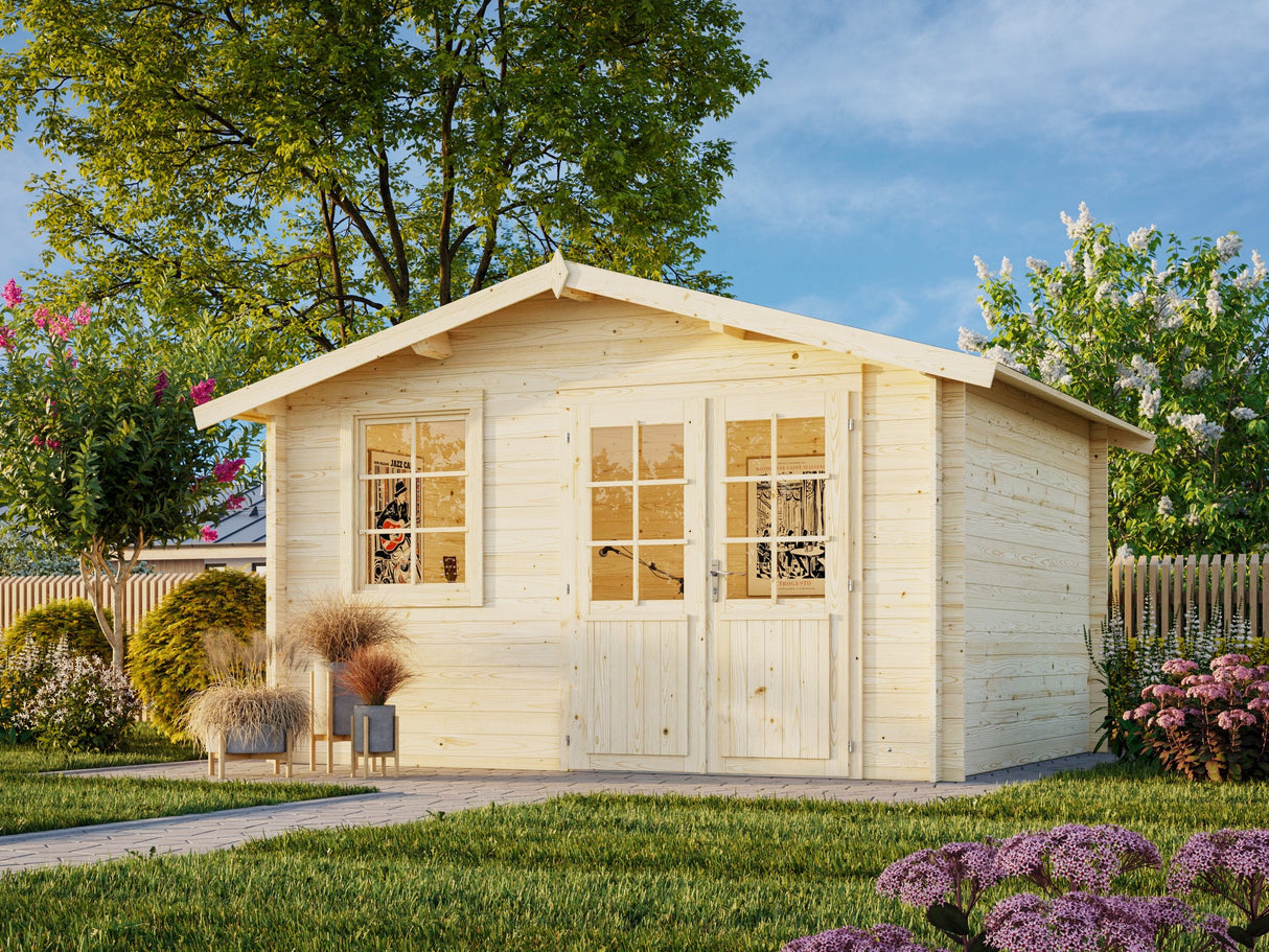 Klara 10.4m2 (3.5x3m | 28mm) Kompaktne freespruss-aiamaja