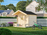 Stina 3.1m2 (1.8x1.8m | 19mm) Freesprussidest mängumaja
