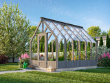 Emilia 8.2m2 (2.4x3.6m | 18mm) Halliks värvitud modernne klaasmaja