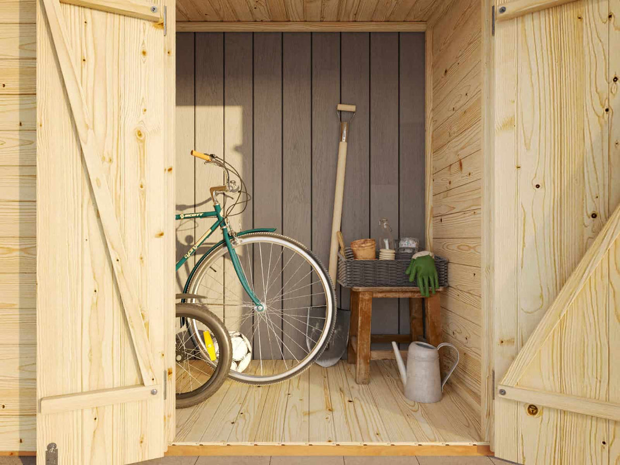 Leif 2.2m2 (2.34x0.95m | 16mm) Valmis seinaelementidest aiakuur maja seinale kinnitamiseks