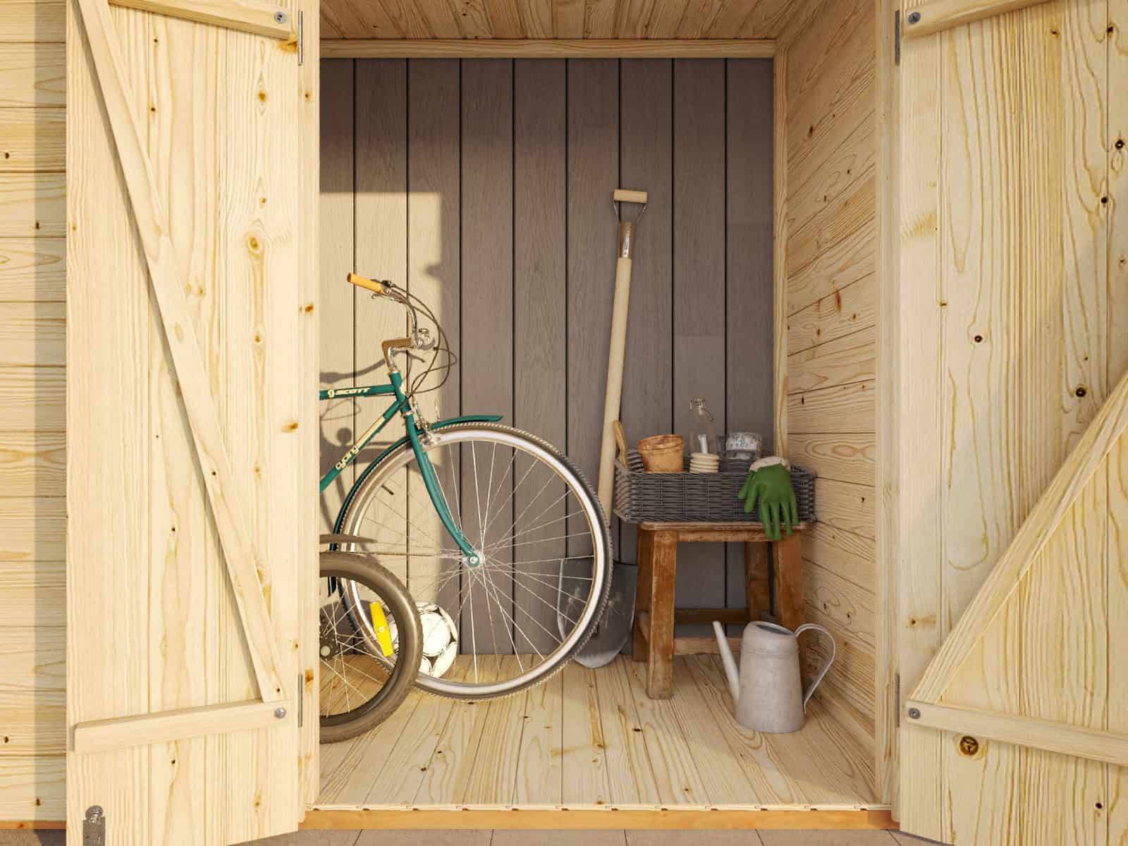 Leif 2.2m2 (2.34x0.95m | 16mm) Valmis seinaelementidest aiakuur maja seinale kinnitamiseks