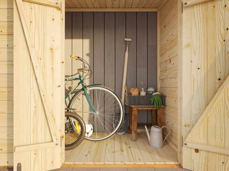 Leif 2.2m2 (2.34x0.95m | 16mm) Valmis seinaelementidest aiakuur maja seinale kinnitamiseks