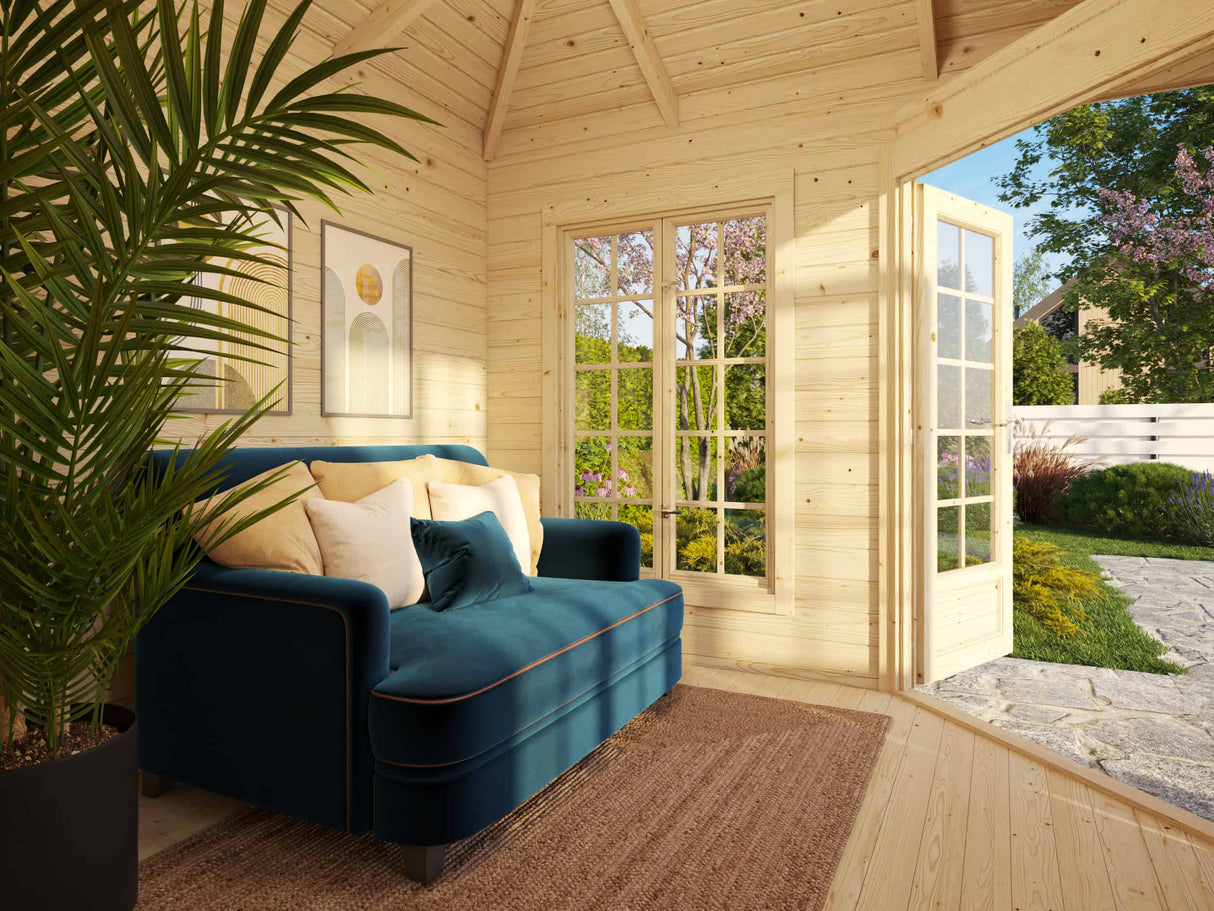 Melanie 7m2 (2.8x2.8m | 28mm) Klassikaline paviljon