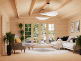 Irene 23.9m2 (4.5x5.5m | 44mm) Freespruss-aiamaja