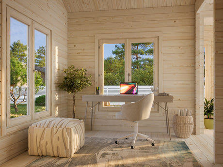 Anna 26.8m2 (8x5m | 70mm) Kolmetoaline suvemaja