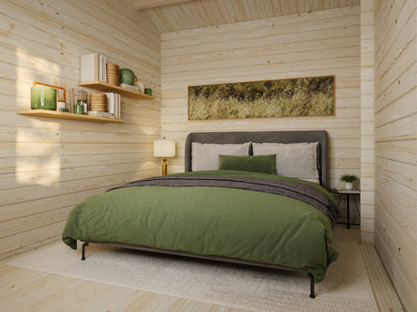 Sandra 25.6+11.1m2 (7.71x3.5m | 44mm) Kolmetoaline freespruss-suvila