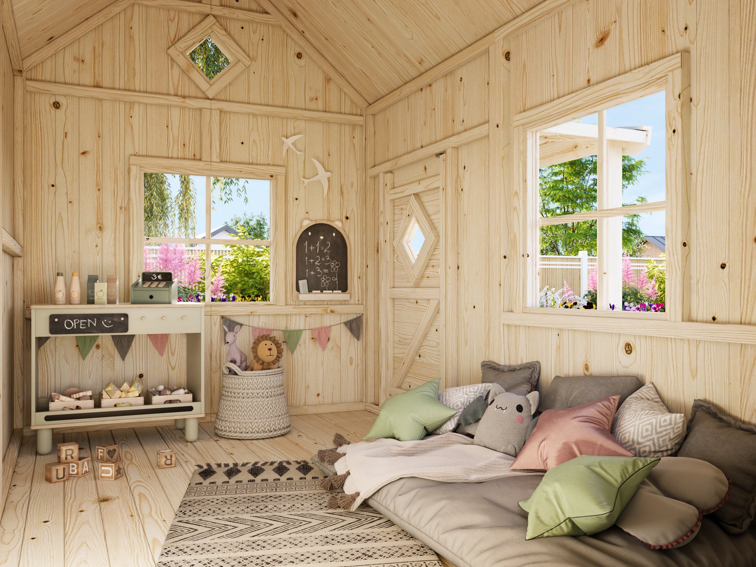 Otto 3,6 m2 terassiga mängumaja