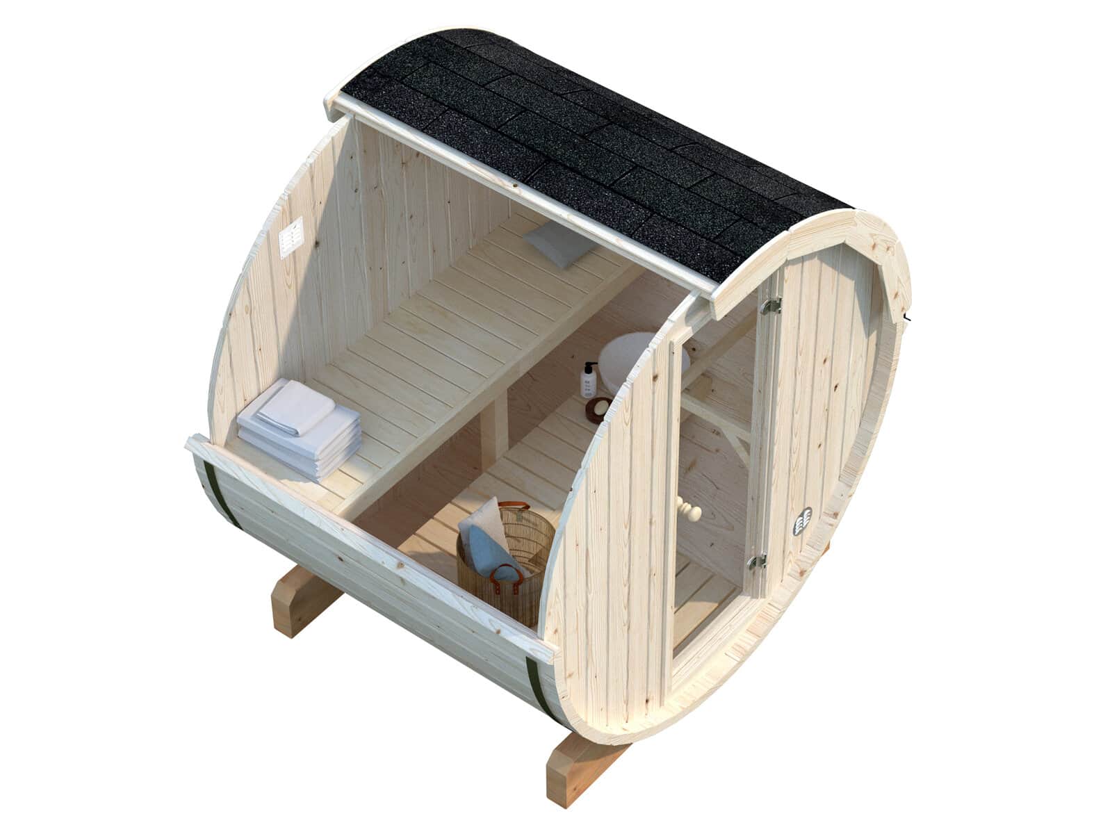 Anita 0.9m2 (2x1.6m | 42mm) Väike torusaun