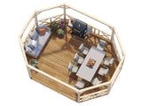 Betty 25m2 (4.65x6.15m) Suur paviljon