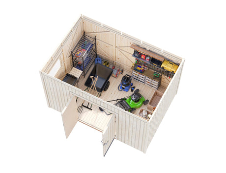 Stig 8.2m2 (3.48x2.39m | 16mm) Valmis seinaelementidest kuur