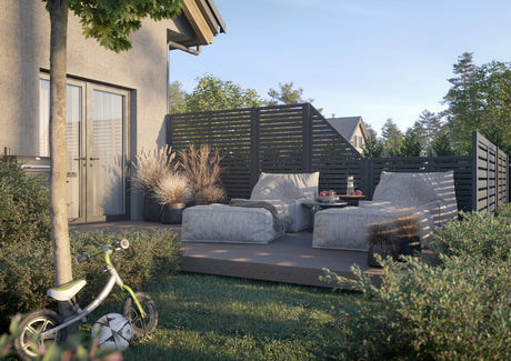 Aiaelement 'Nina4' (1800x900) terrassi privaatsussein