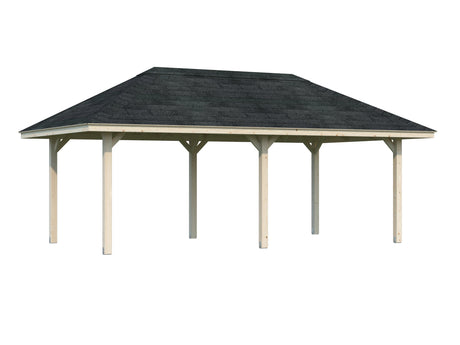 Bianca 16.6m2 (5.88x3m) Püramiidkatusega suur paviljon