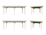 Lenna 16.6m2 (5.88x3m) Lamekatusega suur paviljon