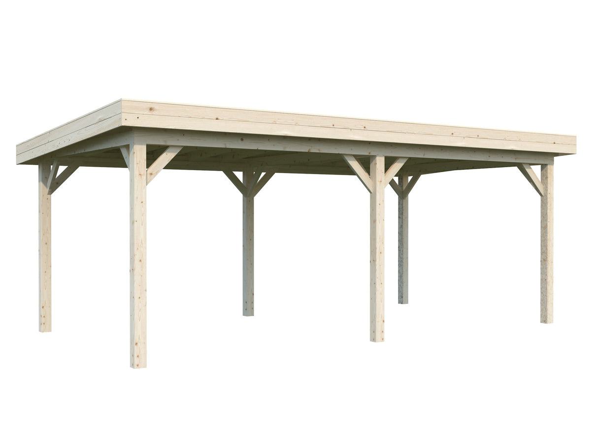 Lenna 16.6m2 (5.88x3m) Lamekatusega suur paviljon