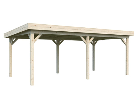 Lenna 16.6m2 (5.88x3m) Lamekatusega suur paviljon