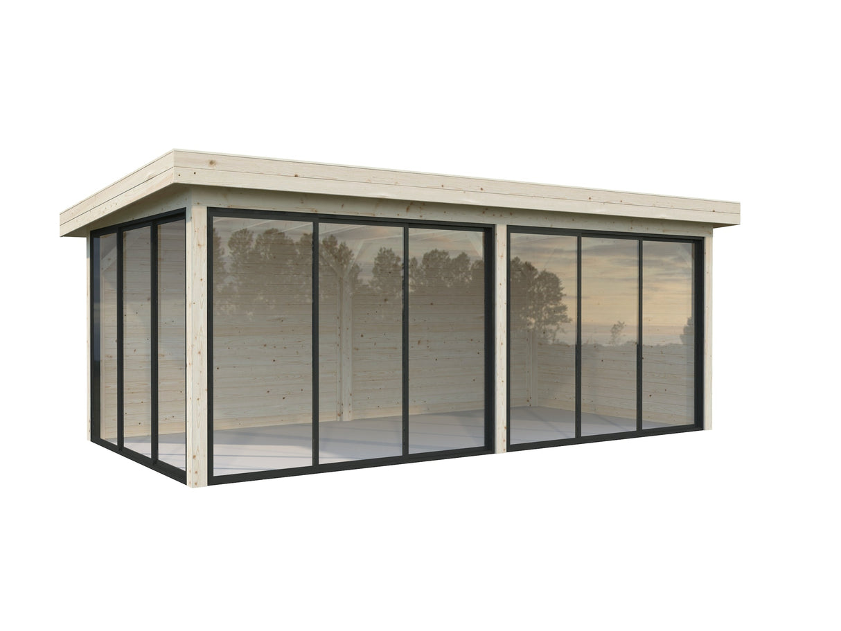 Lenna 16.6m2 Set 402/702 (5.88x3m) Lükandustega paviljon