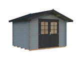 Vivian 6.9m2 (3x2.4m | 28mm) Kompaktne freespruss-aiamaja