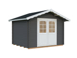 Vivian 6.9m2 (3x2.4m | 28mm) Kompaktne freespruss-aiamaja