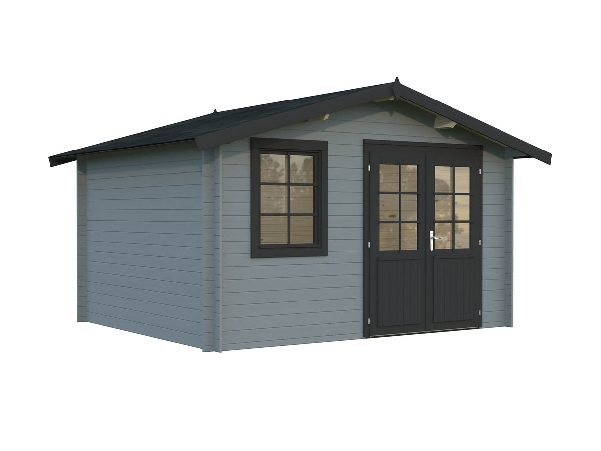 Klara 10.4m2 (3.5x3m | 28mm) Kompaktne freespruss-aiamaja