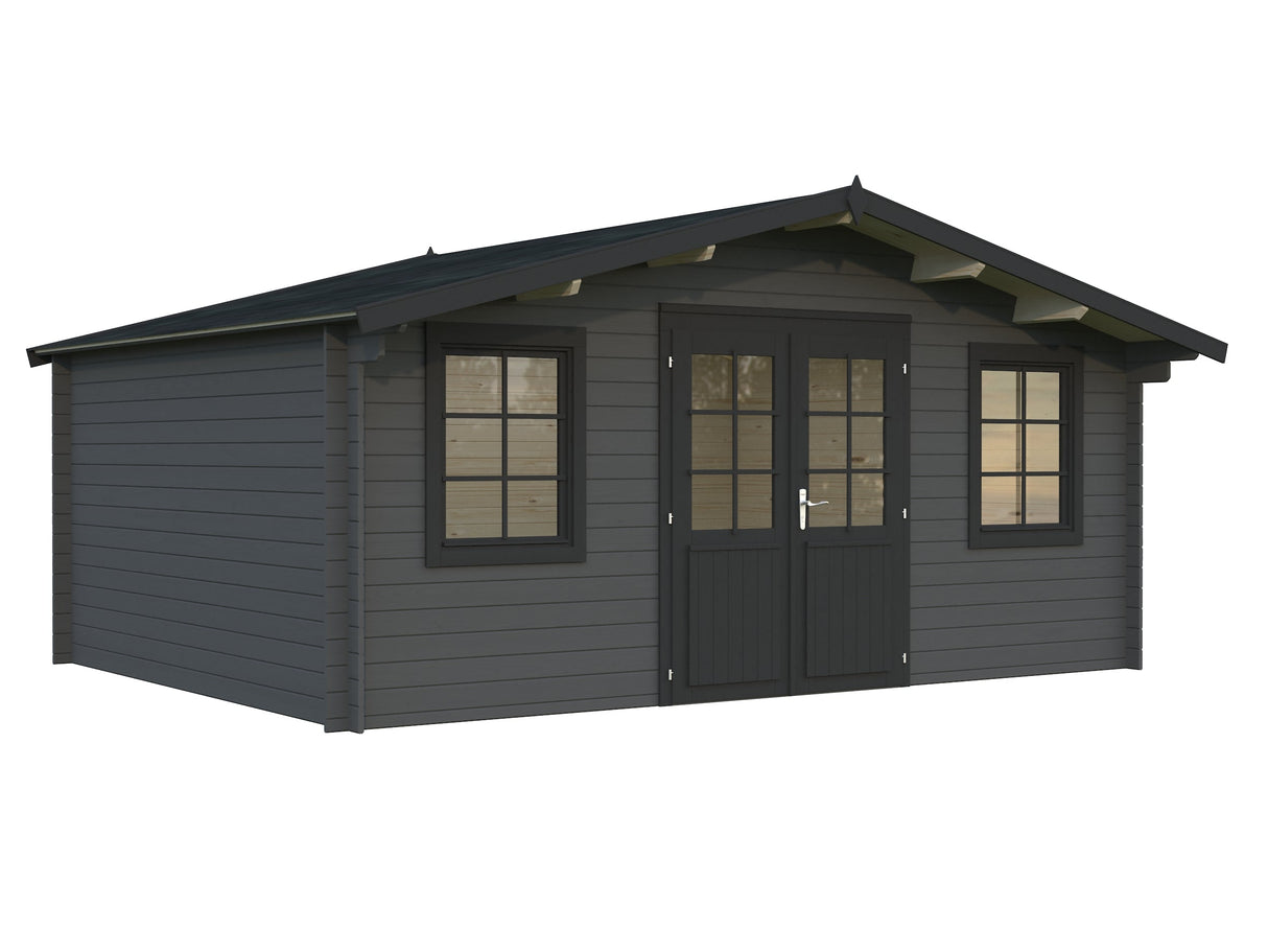 Klara 17m2 (4.84x3.6m | 28mm) Freesprussidest aiamaja