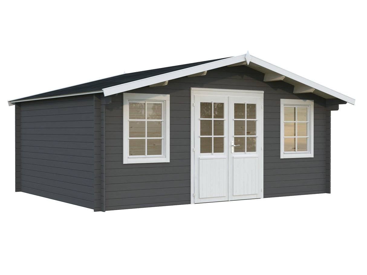 Klara 17m2 (4.84x3.6m | 28mm) Freesprussidest aiamaja