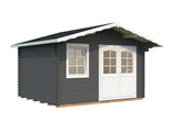 Emma 10.4m2 (3.6x3m | 34mm) Alpi stiilis freespruss-aiamaja