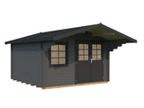 Sally 12.3m2 (3.6x3.6m | 44mm) Traditsiooniline freespruss-aiamaja