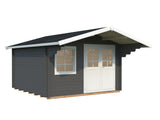 Sally 12.3m2 (3.6x3.6m | 44mm) Traditsiooniline freespruss-aiamaja