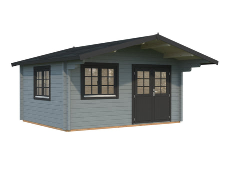 Helena 15.1m2 (4.5x3.6m | 70mm) Vastupidav freespruss-aiamaja