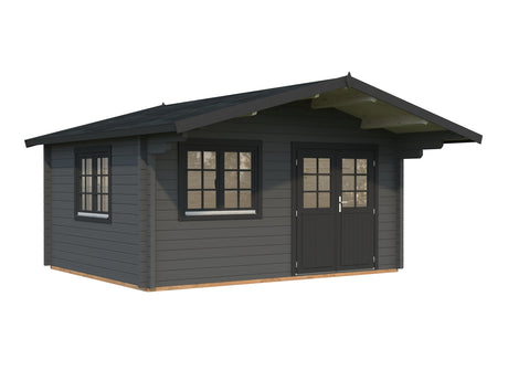 Helena 15.1m2 (4.5x3.6m | 70mm) Vastupidav freespruss-aiamaja