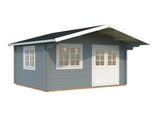 Helena 15.1m2 (4.5x3.6m | 70mm) Vastupidav freespruss-aiamaja