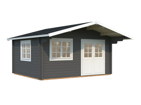 Helena 15.1m2 (4.5x3.6m | 70mm) Vastupidav freespruss-aiamaja
