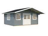 Helena 18.6m2 (5.1x3.9m | 70mm) Traditsiooniline freespruss-aiamaja