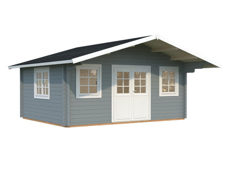 Helena 18.6m2 (5.1x3.9m | 70mm) Traditsiooniline freespruss-aiamaja