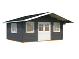 Helena 18.6m2 (5.1x3.9m | 70mm) Traditsiooniline freespruss-aiamaja