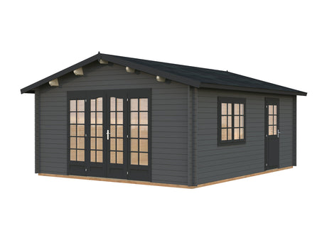 Irene 23.9m2 (4.5x5.5m | 44mm) Freespruss-aiamaja