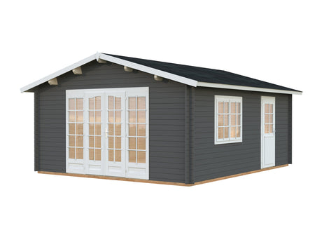 Irene 23.9m2 (4.5x5.5m | 44mm) Freespruss-aiamaja