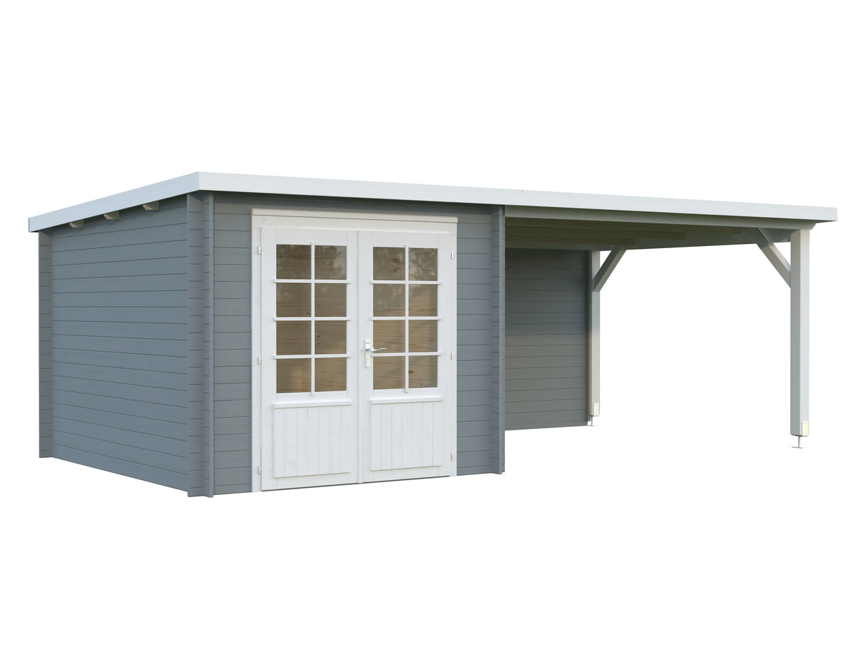 Ella 6.9+10m2 (5.9x3m | 28mm) Varikatusega aiakuur