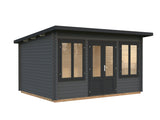 Lisa 11.5m2 (4x3m | 34mm) Lamekatusega freespruss-aiamaja