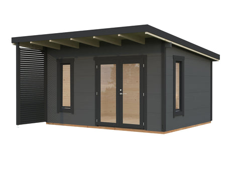 Grace 14.5m2 (4.4x3.5m | 56mm) Liimpuitelementidest aiamaja