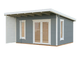Grace 14.5m2 (4.4x3.5m | 56mm) Liimpuitelementidest aiamaja