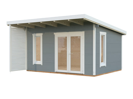 Grace 14.5m2 (4.4x3.5m | 56mm) Liimpuitelementidest aiamaja
