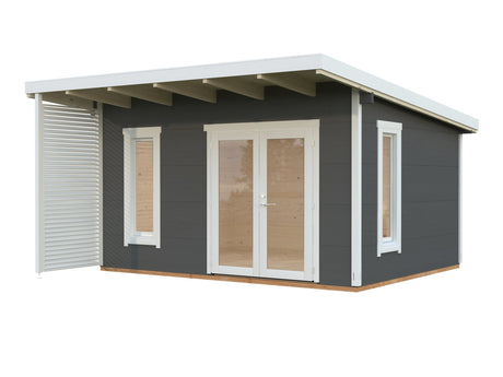 Grace 14.5m2 (4.4x3.5m | 56mm) Liimpuitelementidest aiamaja