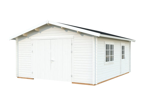 Roger 23.9m2 (4.5x5.5m | 44mm) Sektsioonuksega freespruss-garaaž