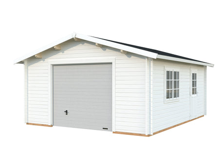 Roger 23.9m2 (4.5x5.5m | 44mm) Sektsioonuksega freespruss-garaaž